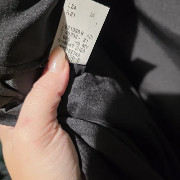 Lauren Ralph Lauren Men's Black Blazer 40L EUC - So NICE! - Picture 6 of 6